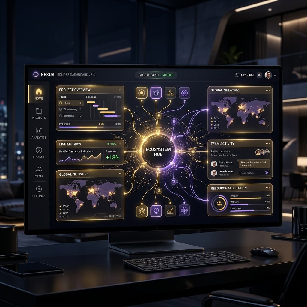 Mockup de la interfaz de Métricas de Control