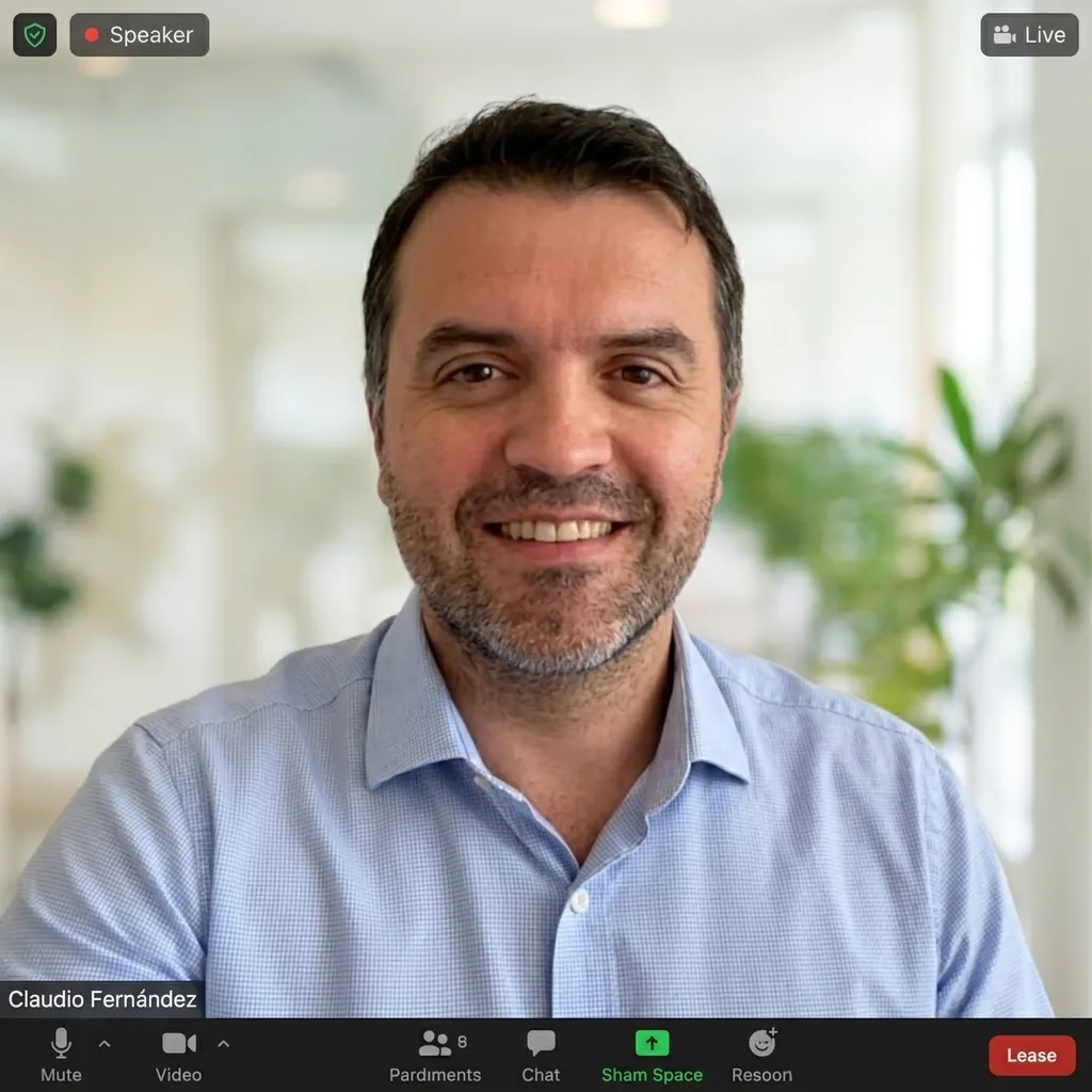 Claudio en Reunión